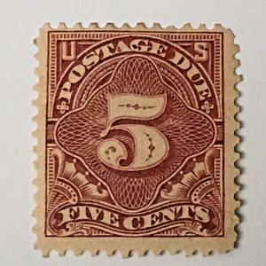 US POSTAGE DUE 5 Cent Stamp Scott's # J41 - Picture 1 of 2