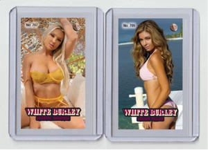 Carta tabacco Shantal Monique rara MH White Burley #'d 2/3 n. 707 - Foto 1 di 1