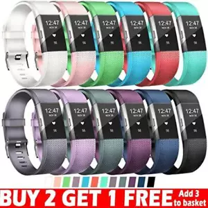 Correa de repuesto para Fitbit Charge 2 silicona TPU correa de reloj correa de reloj deportivo - Imagen 1 de 17