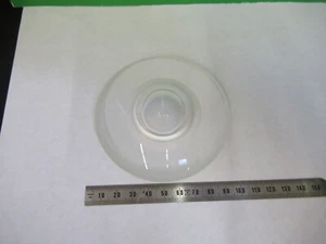 WEIRD HUGE LENS OPTICAL BK7 CONVEX CONCAVE MIL SPEC  OPTICS  AS PICTURED S1-B-08 - Picture 1 of 15