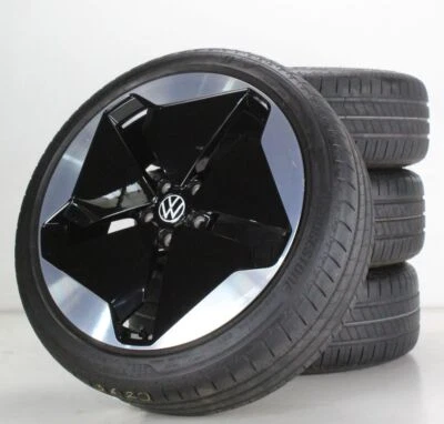 VW ID.3 10A Sommerräder Bridgestone Alufelgen 20 Zoll Felgen Sanya 10A601025B - Bild 1 von 4