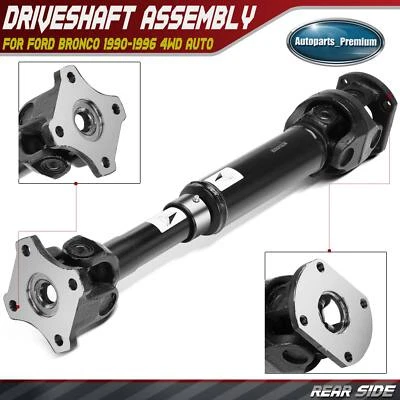 Rear Driveshaft Prop Shaft Assembly for Ford Bronco 1990-1996 4WD Auto 4 Speed - Image 1 of 4