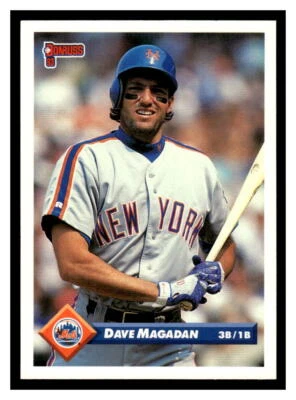 1993 Donruss  #486 Dave Magadan - New York Mets - Image 1 of 2