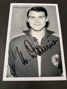 HERBERT LAUMEN DFB Borussia Mönchengladbach signed Foto 10x15 Autogramm - Picture 1 of 1