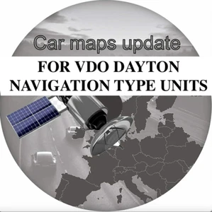 SAT NAV DISC MAP UPDATE  CD compatible with VDO DAYTON 2015 UK & IRELAND - Picture 1 of 1