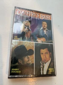 Country’s Best Original Artists Cassette New Sealed - Kendall’s, Paycheck, Felts - Picture 1 of 3