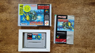 SNES SUPER NINTENDO - CYBERNATOR CYBER NATOR #ACT UKV PAL CIB - Image 1 of 4