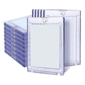 35PT Magnetic Trading Card Holders Protectors Pokemon Card Protectors Kids Gift - Picture 1 of 10