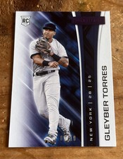 2018 Panini Chronicles Rookies and Stars Purple #1/10 Gleyber Torres RC Yankees