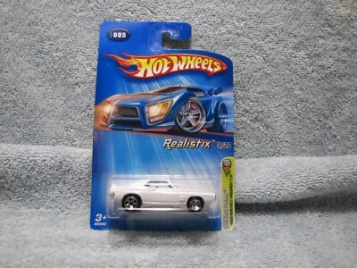 Hot Wheels 2005 FIRST EDITIONS REALISTIX 1969 PONTIAC FIREBIRD T/A WHITE 5/20 - Image 1 of 2