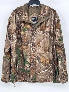 Real Tree Men’s Scent Control Camouflage Hunting Jacket Size L Outdoor Fishing - Picture 1 of 17