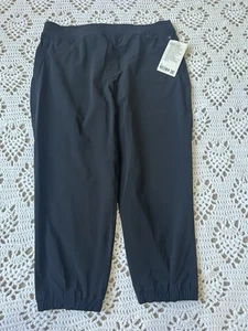 Women’s Lululemon Adapted State High Rise Cropped Joggers Sz 14 Black NWT - Picture 1 of 12