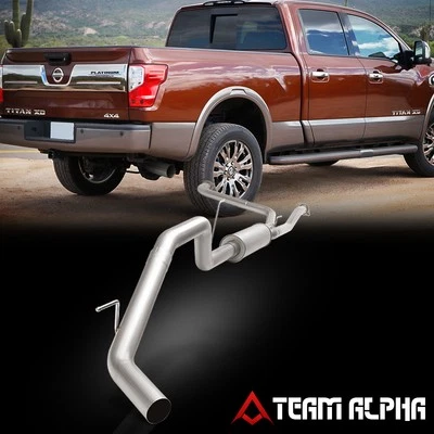 Se adapta a Nissan Titan A60 2004-2015 5,6 [silenciador de punta de 3"] sistema de escape SS Catback Foto 1 de 4