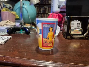 Vintage Vintage Coca Cola Keramik Tasse Becher "Through the Years" 1991 - Bild 1 von 4