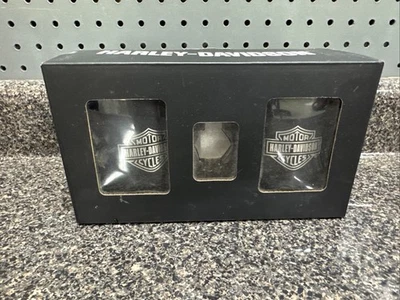 Juego de 2 tazas de viaje Harley-Davidson de acero inoxidable - nuevas en caja Foto 1 de 4