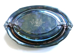 Eugene Country Club Golf Trophy 1963 ECC Spring Handicap 5th Flite W Rogers Rose - Picture 1 of 9