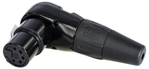 REAN - 90° 5-poliger XLR Stecker - Bild 1 von 1