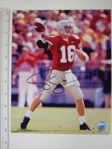 Foto Autografiada 8x10" OSU QB Craig Krenzel 2002 Nat'l Champs Certificado de Autenticidad - Cheroes - Imagen 1 de 5