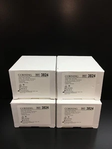 Corning REF 3824 niedriges Volumen 384-well weiß flacher Boden NBS Mikroplatte Posten 4 Stück - Bild 1 von 24