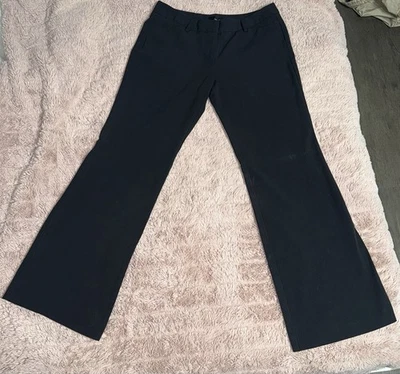 Pantalones de vestir negros Starcity - Talla S - Corte bota/acampanado, pantalones de trabajo elásticos Foto 1 de 4