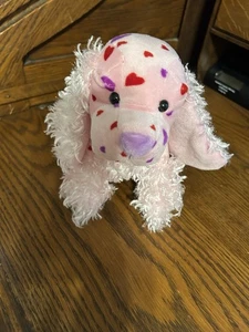 WEBKINZ GANZ LOVE SPANIEL THE PLUSH FLUFFY DOG WITH HEART WITH FREE SHIPPING - Picture 1 of 5