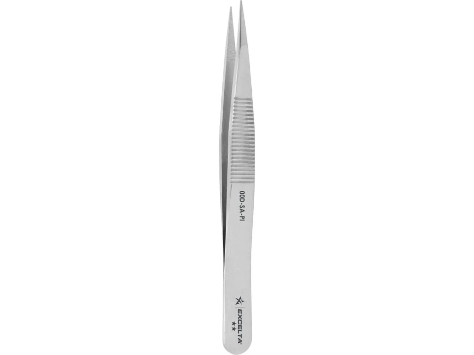 Excelta 00D-SA-PI - Pinzas rectas de 2 estrellas, punto medio fuerte, anti-mag SS, Foto 1 de 1