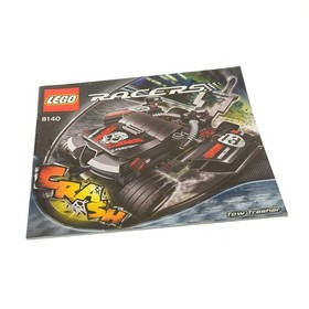 1x Lego Building Instructions Booklet 1 Power Racers Tow Trasher Race Car 8140