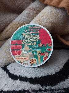 Circle College Round Sticker - Picture 1 of 6