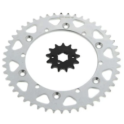 Sprockets for Kawasaki KLX300 1997 - 2002 Front 13 Tooth and Rear 48 Tooth - Image 1 of 3
