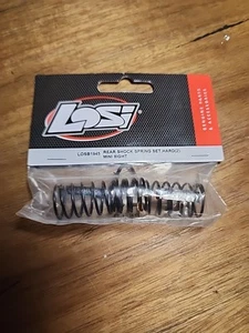 Team Losi LOSB1945 Rear Shock Spring Set Hard (2pc) for Mini 8 - Picture 1 of 1