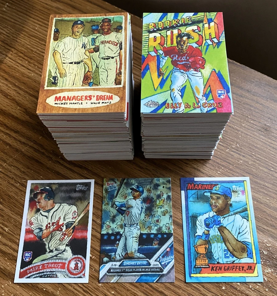 2025 Topps Shoebox Treasures COMPLETE SET PICK #1-100, First Light, 1990 Bowman - Image 1 of 1