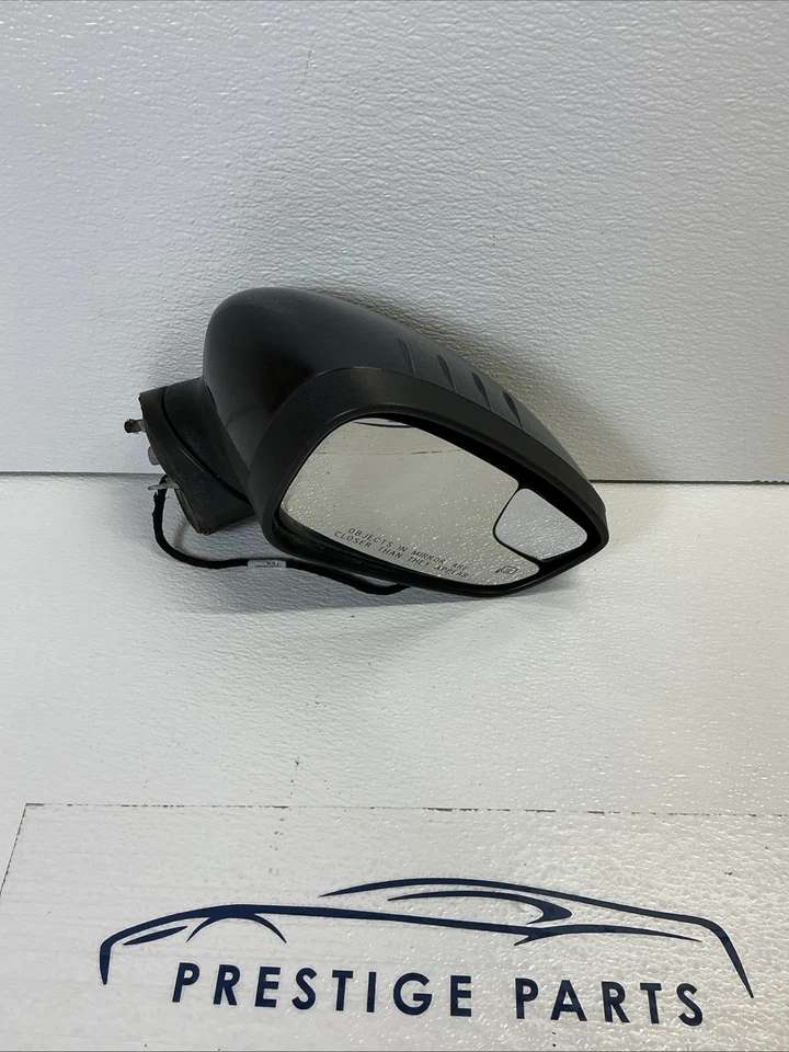 Espejo retrovisor manual Ford Fiesta 2016 conductor vista lateral izquierdo negro Foto 1 de 4