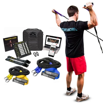 Sistema de Hombro Incluye Dos Juegos de Bandas de Resistencia Accesorios Entrenamiento Gu... Foto 1 de 4