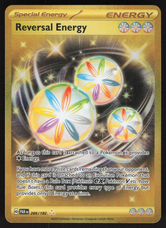 Reversal Energy 266/182 Hyper Rare Pokemon TCG SV04: Paradox Rift NM - Image 1 of 2