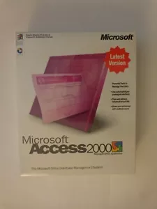 Microsoft Access 2000 For Windows (UNOPENED FACTORY SEALED) - Picture 1 of 6