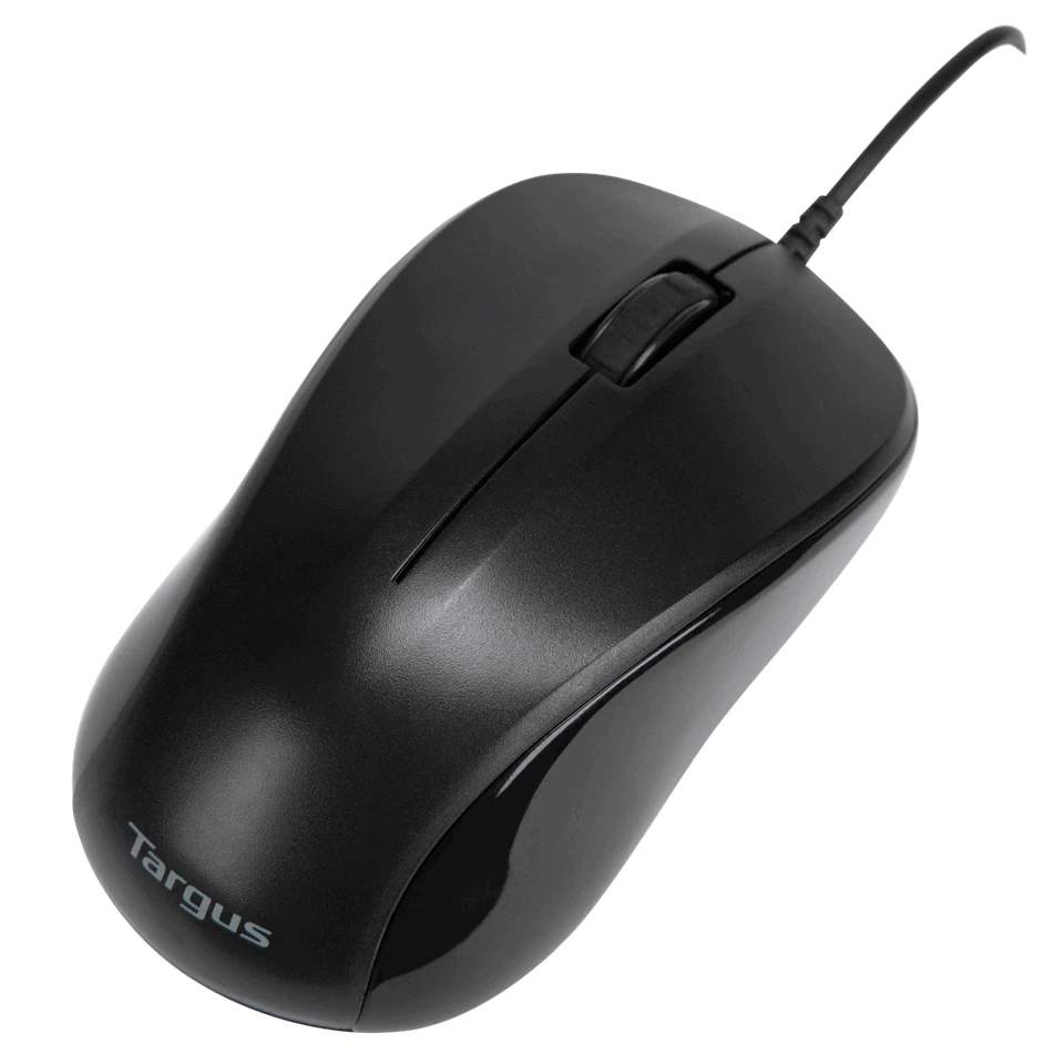 Mouse Original Targus Business AMU650 AMU30EUZ with Cable USB Optical Black Ok - Image 1 of 1