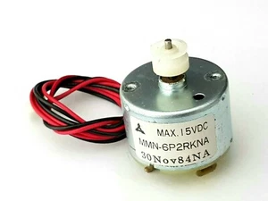 Matsushita - MMN-6P2RKNA - 15v dc max. Motore - 15vdc Max - CCW - con puleggia - NOS - Foto 1 di 3