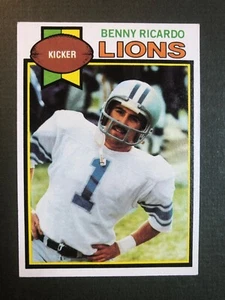 1979 Topps Football Card #467 Benny Ricardo Detroit Lions NM - Bild 1 von 4