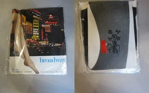 Medias Vintage Tatuaje Sur 1 Tobillo Broadway Fabricación Francesa T2 - Imagen 1 de 1