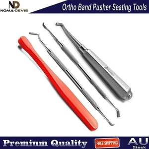 Orthodontic Band Pusher Elevator Dentist Band Placement Seater & Red Bite Stick - Bild 1 von 5