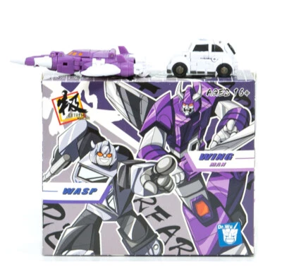 Dr Wu Customs DW-E35S Cyclonus Wingman Cyclonus DW-E34M Bee Wasp Action Figure  - Image 1 of 4