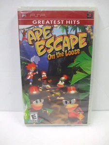 Ape Escape On the Loose PSP Sony PSP 2005 GREATEST HITS - Store Sealed Used Game - Picture 1 of 6