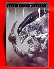 ALIENS #1 GRAPHIC NOVEL LIMITED PLATINUM EDITION SIGNED BY ARTIST SIMON BISLEY