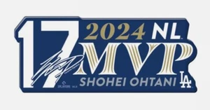 SHOHEI OHTANI MAGNET 2024 MVP LOS ANGELES DODGERS PREMIUM ACRYLIC MLB LICENSED - Picture 1 of 3