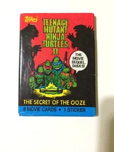 Teenage Mutant Ninja Turtles 2 The Secret Of The Ooze One ungeöffnete Packung - Bild 1 von 2