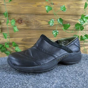 Merrell Damen Clog schwarz Leder Gr. 5 Medium leicht gebraucht 2025 - Bild 1 von 6
