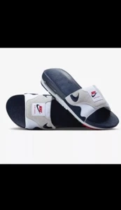 Sandali bianchi Nike Air Max 1 Slide University blu navy DH0295 104 da uomo taglia 18 - Foto 1 di 6