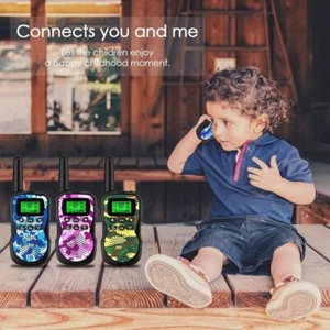Walkie Talkie per Bambini, Regali 3-12 Anni Ragazzi Ragazze, 3 KM Lunga Raggio - Foto 1 di 5
