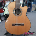Kremona Fiesta F65cw Solid Top Electric Nylon Classical Guitar With Hardcase