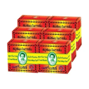 X6 MADAME HENG ORIGINAL NATURA HERBAL SOAP REDUCE ACNE SPOT FRECKLES BLACKHEAD - Picture 1 of 4